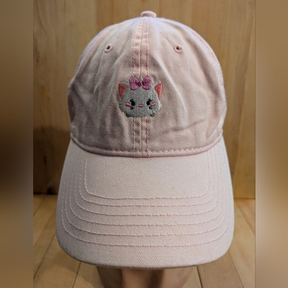 Disney Tsum Tsum Pink Cat Embroidered Baseball Cap - Picture 2 of 7